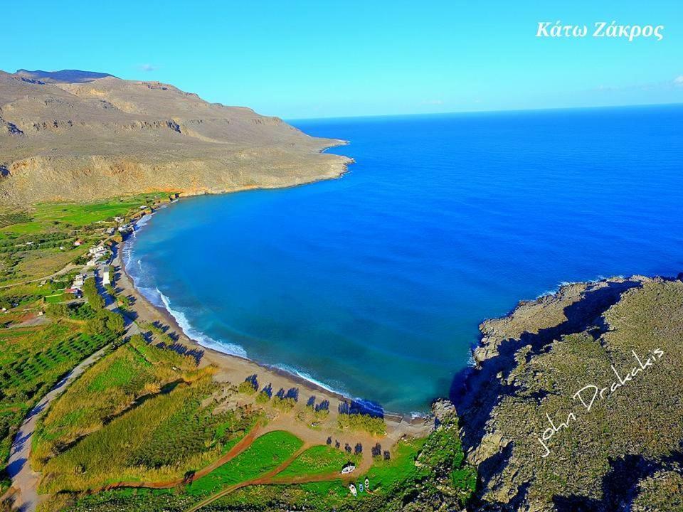Villa Sea View Mesa Mpanta Káto Zákros Exterior foto